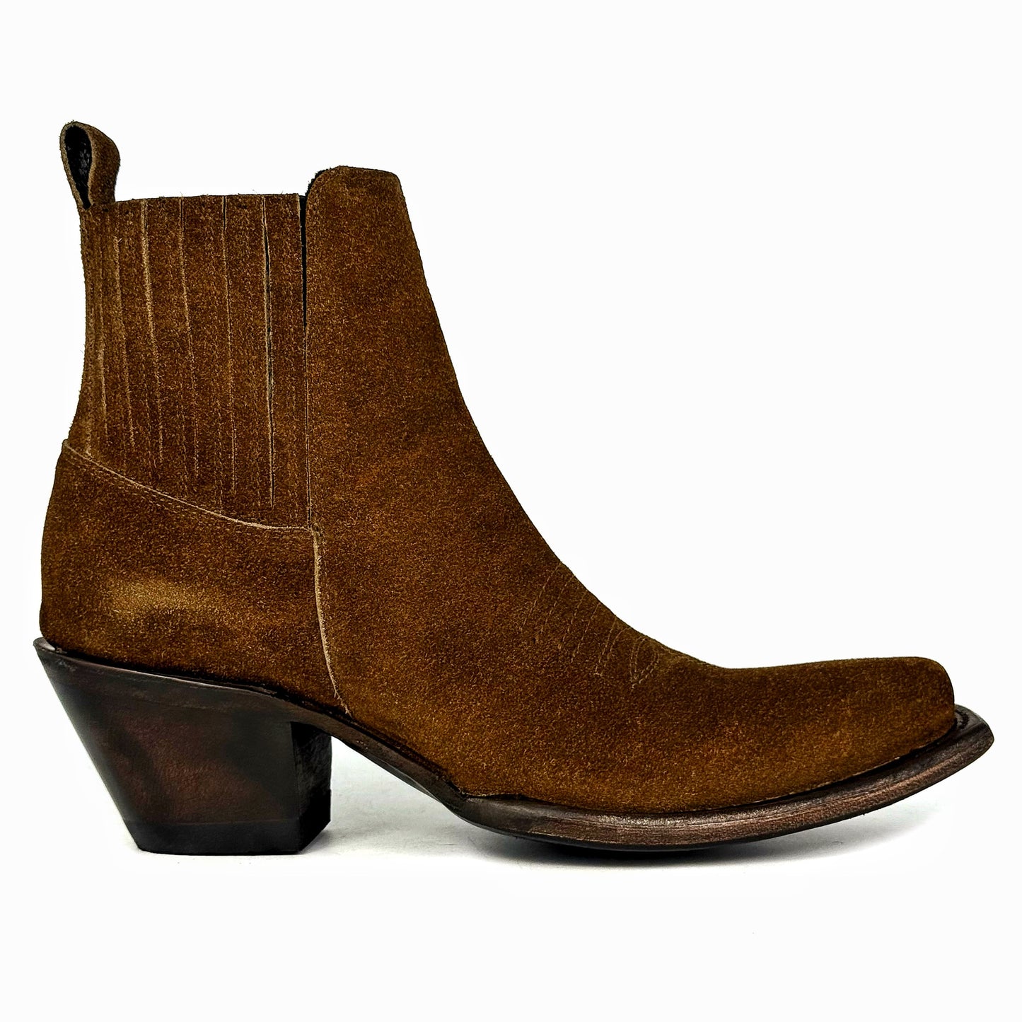 EMMA BROWN PITON BOOTS 