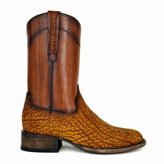 EMMA HIGH MIEL CUELLO DE TORO BOOTS OVAL