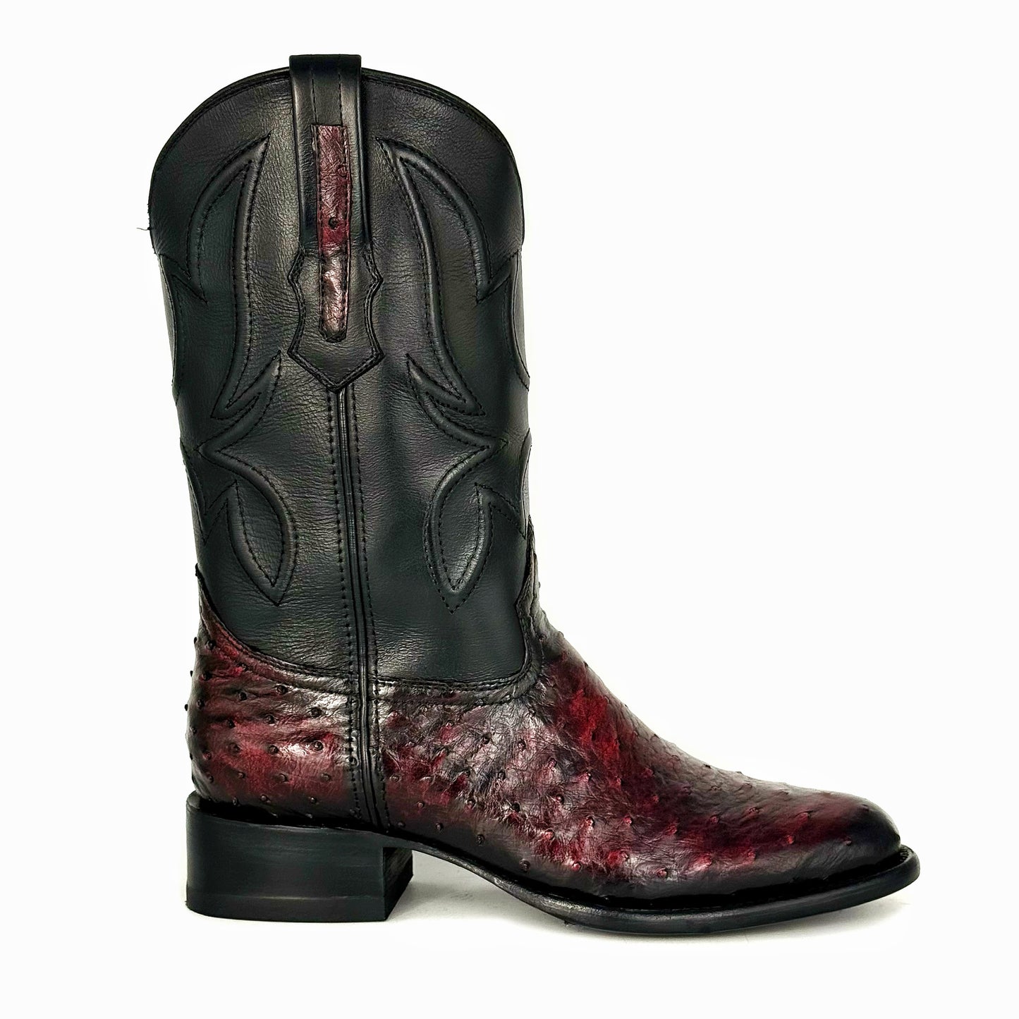 COWBOY BLACK CHERRY AVESTRUZ OVAL