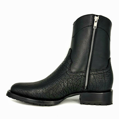 EMMA BLACK CUELLO DE TORO BOOTS (TRACK) OVAL