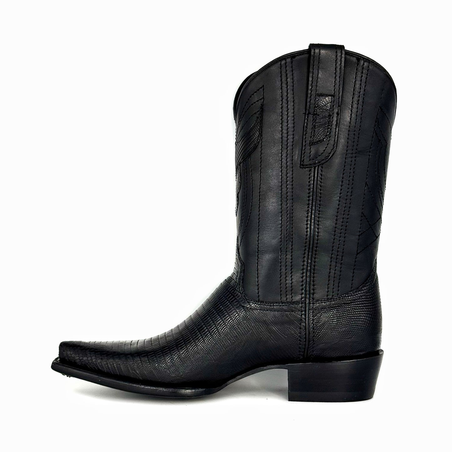 EMMA BROWN LIZARD BOOTS 
