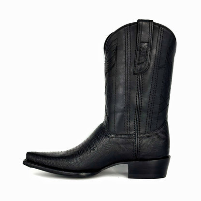 EMMA BROWN LIZARD BOOTS 