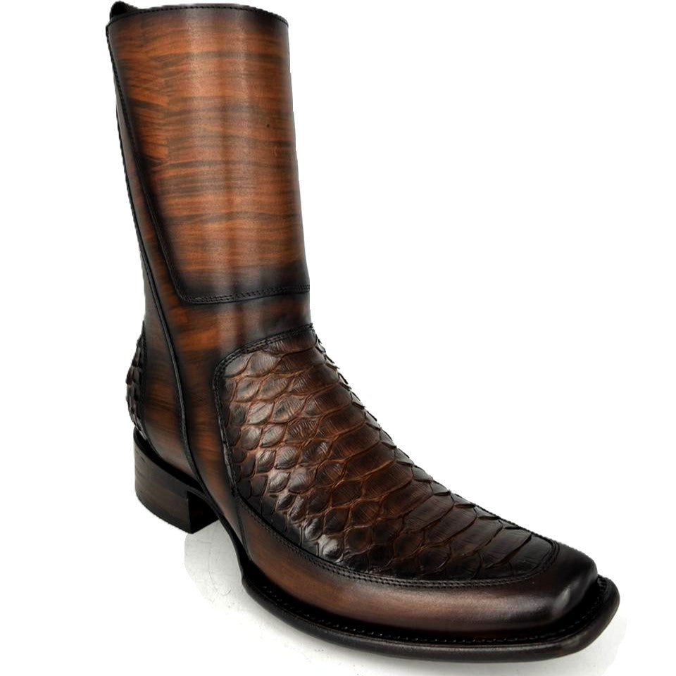 EMILIO BROWN PITON BOOTS