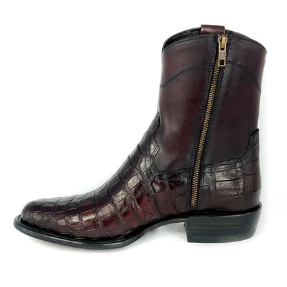 EMMA BROWN PITON BOOTS 