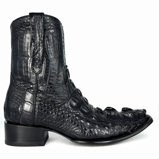 EMMA BLACK FULL NUCA DE COCODRILO BOOTS DUBAI