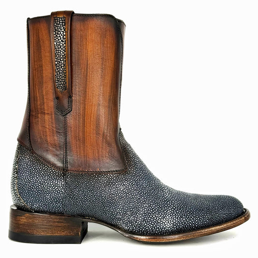 EMMA BROWN PITON BOOTS 