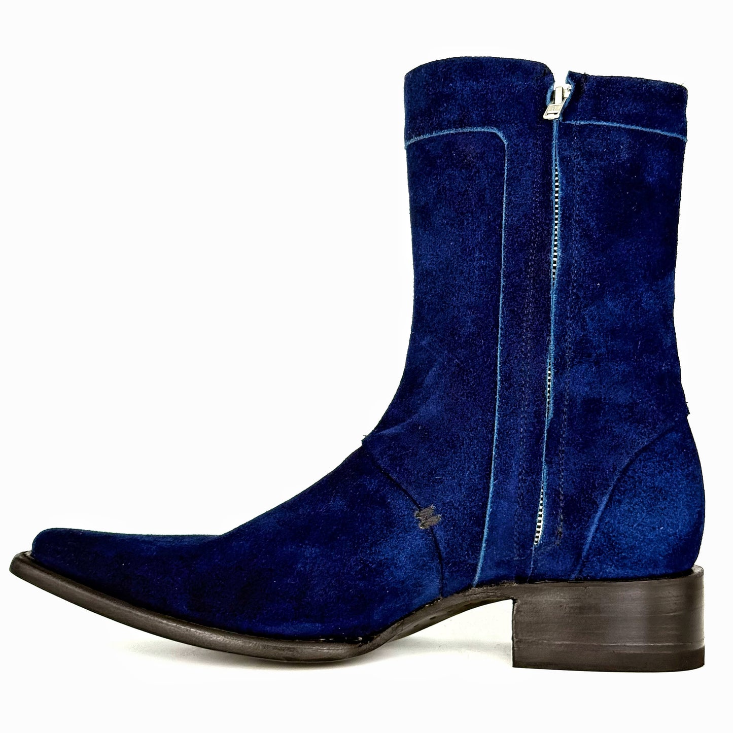 CARLO BROWN PITON BOOTS 